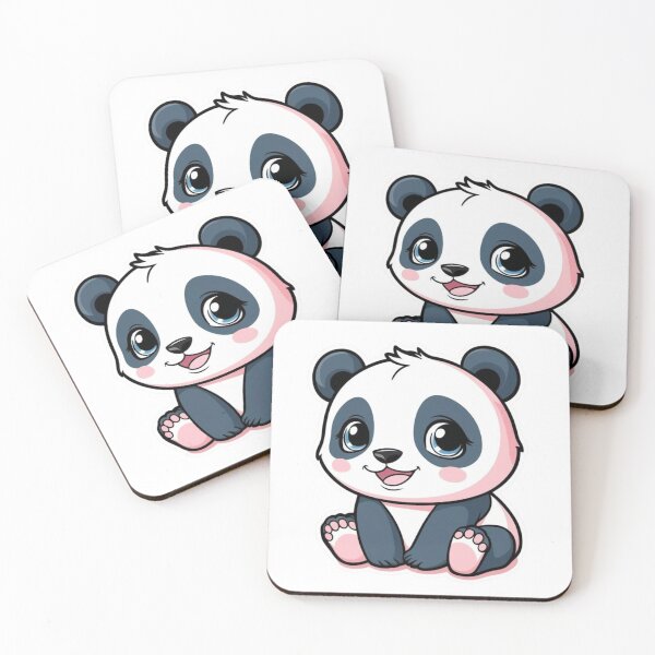 Item preview, Sweet Kawaii Panda designed and sold by PinkiPop Studio.