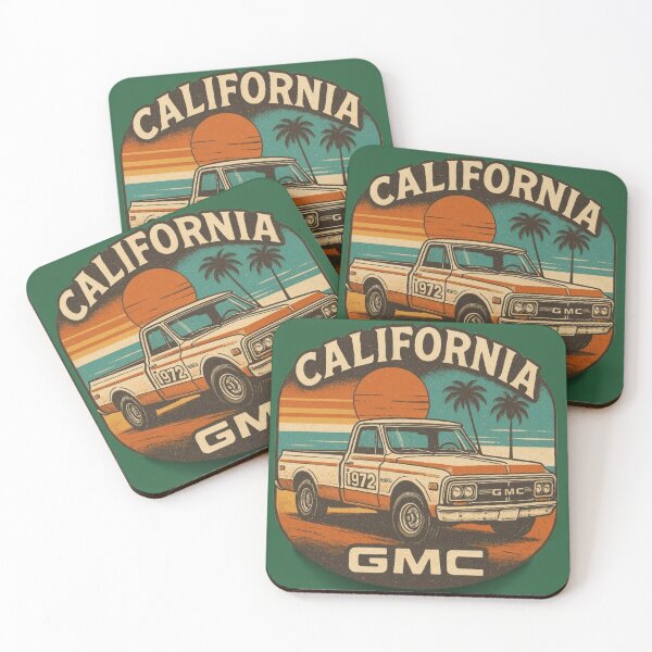 Item preview, "1972 GMC Classic Pickup Retro Logo" designed and sold by Every Knee.