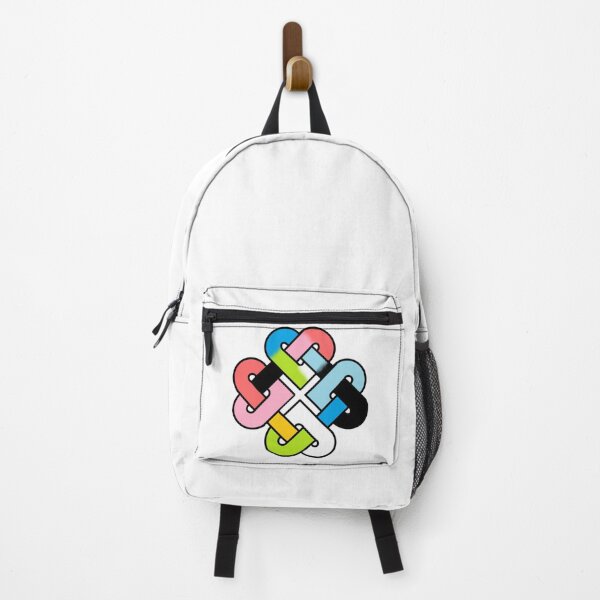 Item preview, Celtic Quarter Heart Pride Knot - Queer Color Block Variant designed and sold by cjo582.