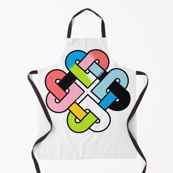 Item preview, Celtic Quarter Heart Pride Knot - Queer Color Block Variant  designed and sold by cjo582.