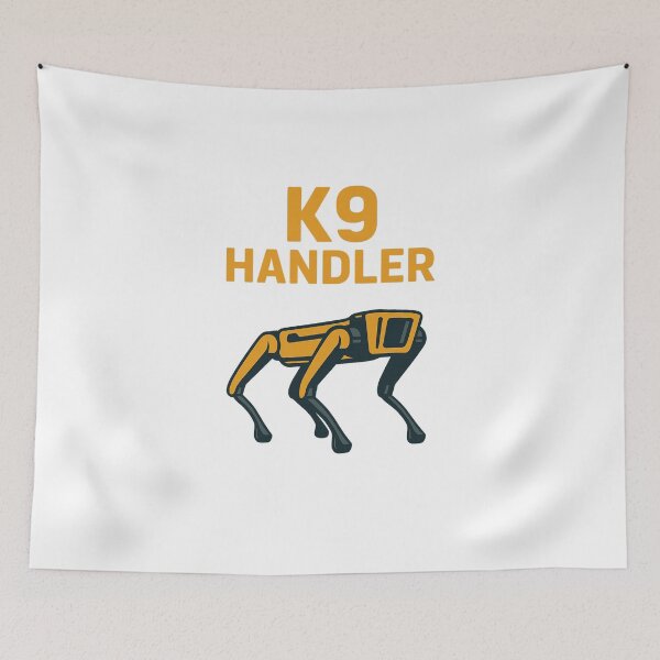 Item preview, K9 Handler Robotics Engineer designed and sold by TactiCodeTees.