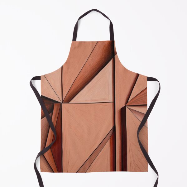 Item preview, Abstract Terracotta Geometry with Angular Panels designed and sold by Harmonic_Layers.