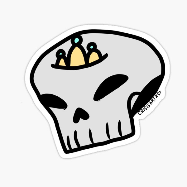 Artikel-Vorschau von Dummer Totenkopf - Tiara, designt und verkauft von Crisis-Artz.
