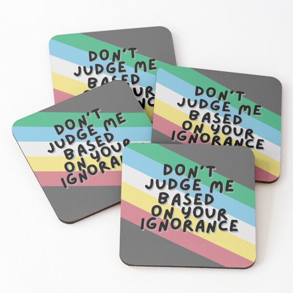 Item preview, Don't Judge Me Based on Your Ignorance designed and sold by feygele.