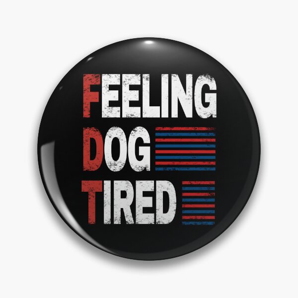 Item preview, Feeling Dog Tired. vintage. designed and sold by EunsooLee.