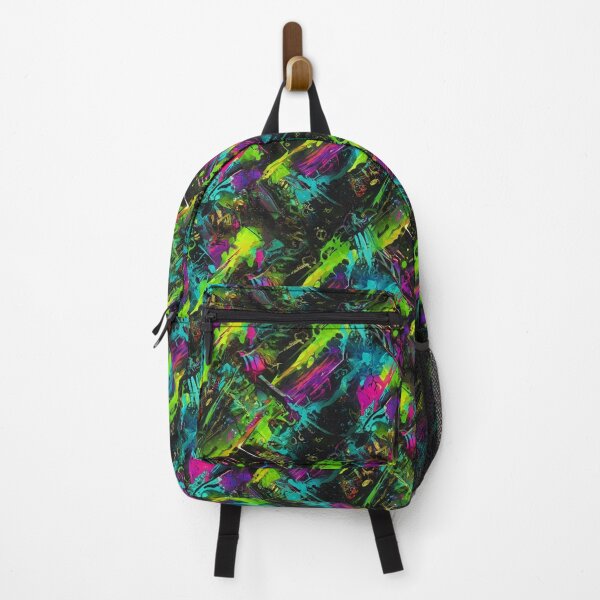 Item preview, Electric Flow Neon Pattern designed and sold by VaniCoDesigns.