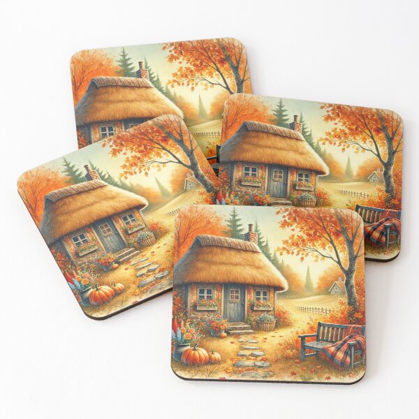 Item preview, Autumn Cottagecore Escape – Pumpkin Path & Cozy Vibes designed and sold by ArtFreshStudio.