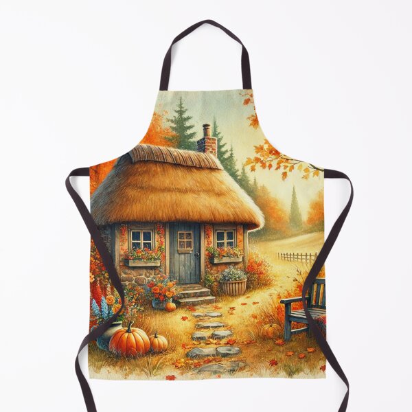 Item preview, Autumn Cottagecore Escape – Pumpkin Path & Cozy Vibes designed and sold by ArtFreshStudio.