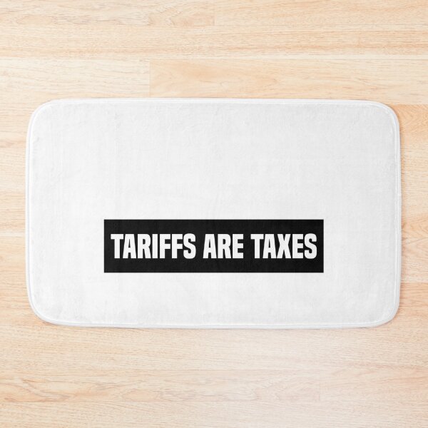 Item preview, Tariffs Are Taxes - Anti Trump Oligarchy designed and sold by PixVib.