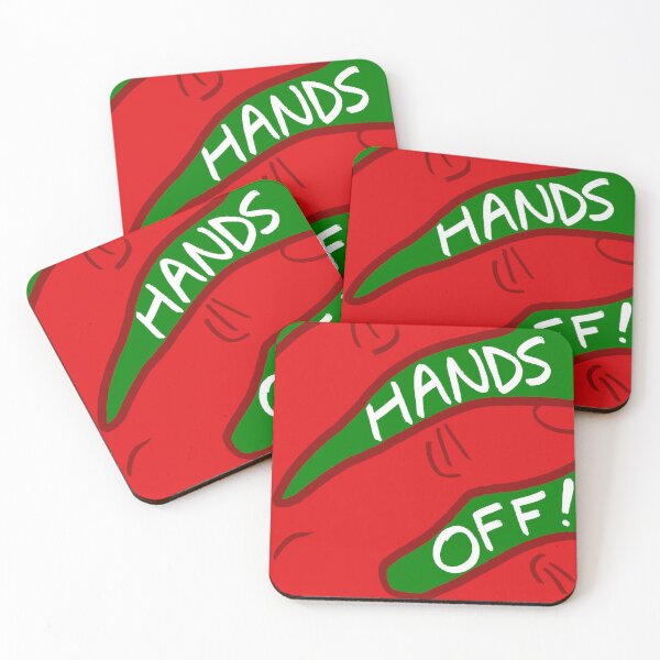 Item preview, "Hands Off!" designed and sold by Skillit!.