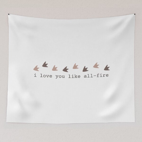 Item preview, i love you like all-fire | geese designed and sold by kpospichel.