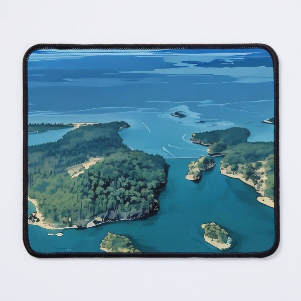 Item preview, Deception Pass Puget Sound (Graphic) designed and sold by flyscenicair.