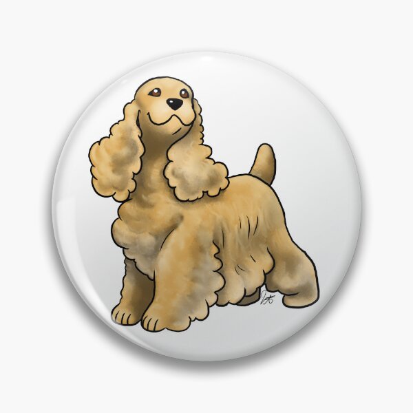 Item preview, Dog - Cocker Spaniel - Blonde designed and sold by Jennifer Stolzer.