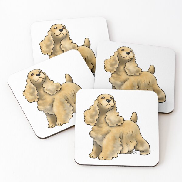 Item preview, Dog - Cocker Spaniel - Blonde designed and sold by Jennifer Stolzer.