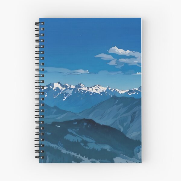 Item preview, Scenic Olympic Mountains (Graphic) designed and sold by flyscenicair.