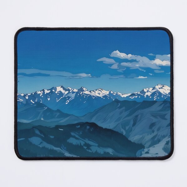 Item preview, Scenic Olympic Mountains (Graphic) designed and sold by flyscenicair.