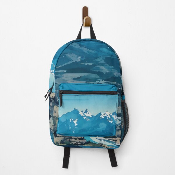 Item preview, Cascade Mountains River Valley (Graphic) designed and sold by flyscenicair.