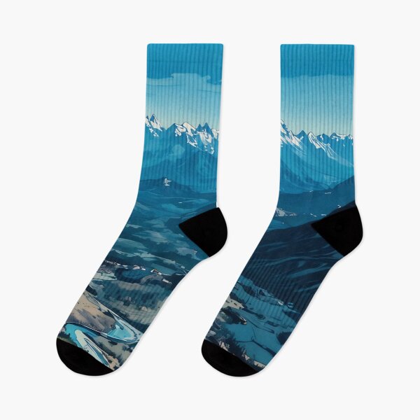 Item preview, Cascade Mountains River Valley (Graphic) designed and sold by flyscenicair.