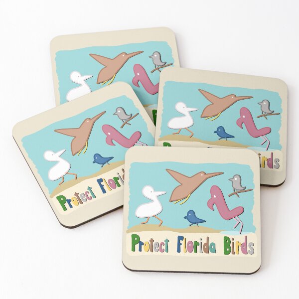 Item preview, Protect Florida Birds designed and sold by Sparkleweather.