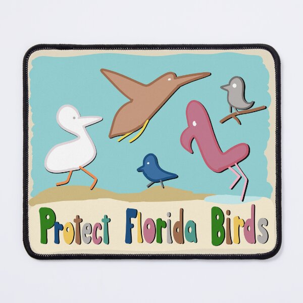 Item preview, Protect Florida Birds designed and sold by Sparkleweather.