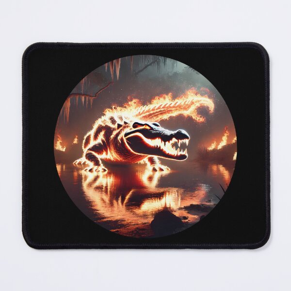 Item preview, Fire Crocodile, Guardian of the Flames designed and sold by Astralia.