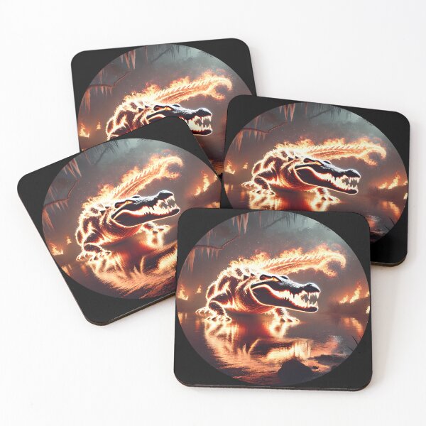Item preview, Fire Crocodile, Guardian of the Flames designed and sold by Astralia.