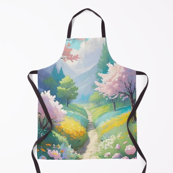 Item preview, spring scenery in pastel designed and sold by optimusprime39.