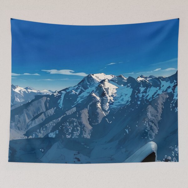 Item preview, Flying thru Cascade Mountains (Graphic) designed and sold by flyscenicair.