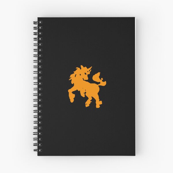 Item preview, Charm Orange Unicorn Pop Art designed and sold by aestheticqueen.