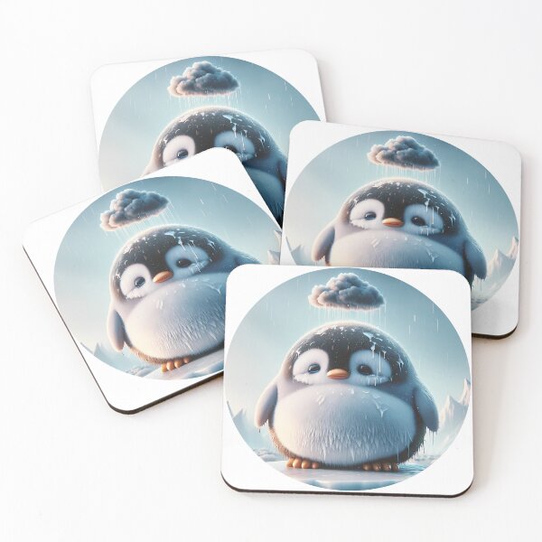 Item preview, Little Penguin in the Freezing Rain designed and sold by Astralia.