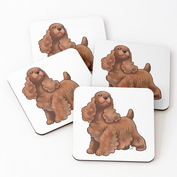 Item preview, Dog - Cocker Spaniel - Red designed and sold by Jennifer Stolzer.