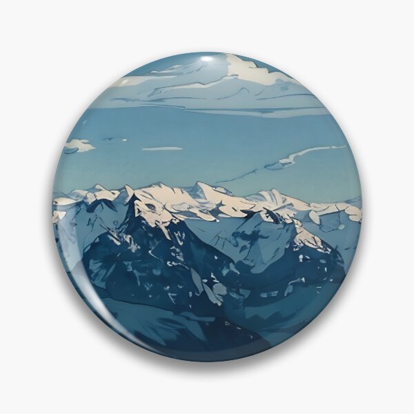 Item preview, Cascade Mountains Winter (Graphic) designed and sold by flyscenicair.