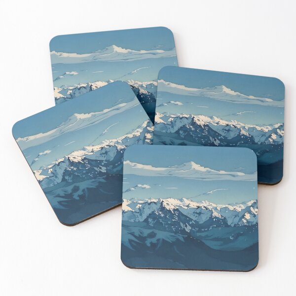 Item preview, Cascade Mountains Winter (Graphic) designed and sold by flyscenicair.