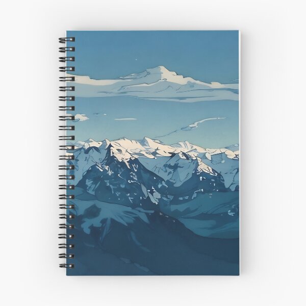 Item preview, Cascade Mountains Winter (Graphic) designed and sold by flyscenicair.