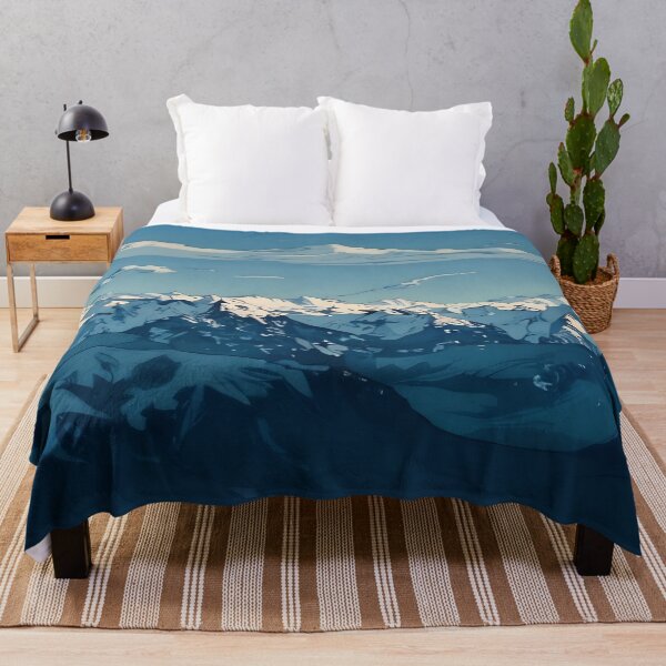 Item preview, Cascade Mountains Winter (Graphic) designed and sold by flyscenicair.