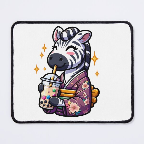 Item preview, Zebra Bubble Boba Tea Anime Cute Kawaii designed and sold by Artistoos.