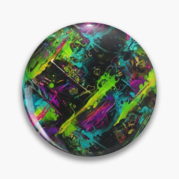 Item preview, Electric Flow Neon Pattern designed and sold by VaniCoDesigns.