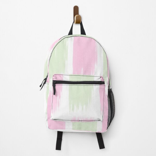 Item preview, Abstract Brush Strokes in Pink and Light Green designed and sold by JulzPink.