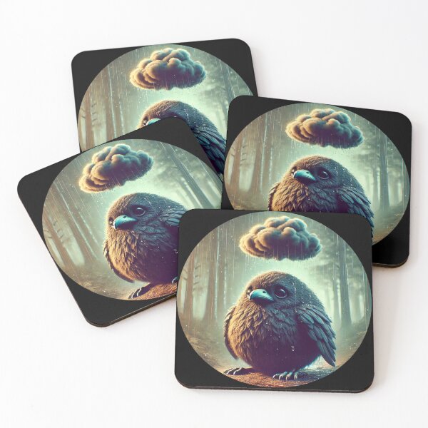 Item preview, Sad Crow in the Rain designed and sold by Astralia.