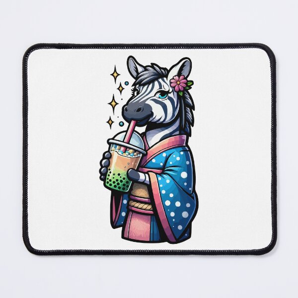 Item preview, Zebra Bubble Boba Tea Anime Cute Kawaii designed and sold by Artistoos.