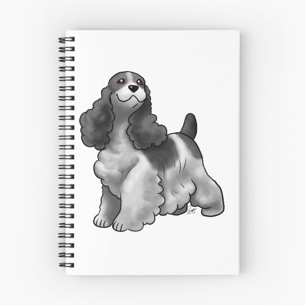 Item preview, Dog - Cocker Spaniel - Black and White designed and sold by Jennifer Stolzer.