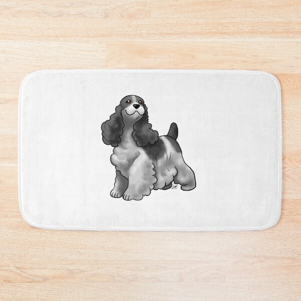 Item preview, Dog - Cocker Spaniel - Black and White designed and sold by Jennifer Stolzer.