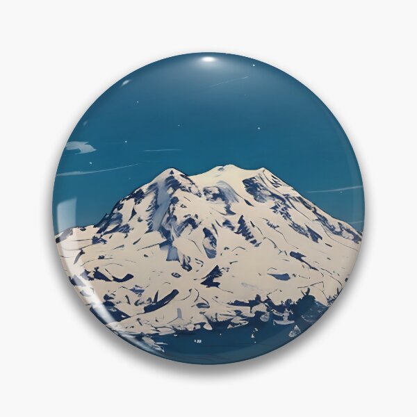 Artikelvorschau, Mount Rainier (Grafik) entworfen und verkauft von flyscenicair.
