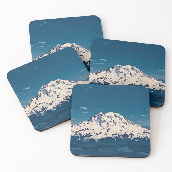 Item preview, Mount Rainier (Graphic) designed and sold by flyscenicair.