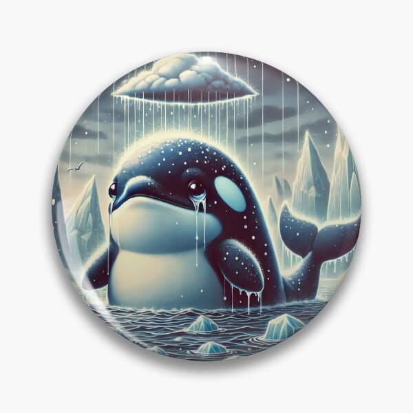 Item preview, Sad Orca in the Freezing Rain designed and sold by Astralia.