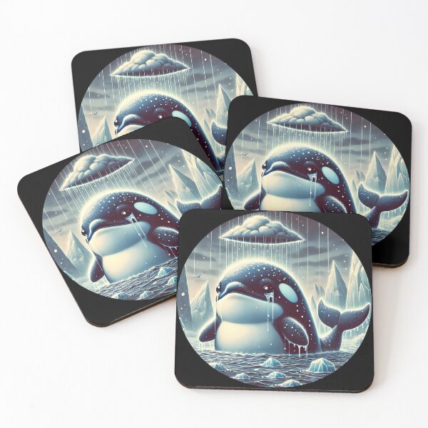 Item preview, Sad Orca in the Freezing Rain designed and sold by Astralia.
