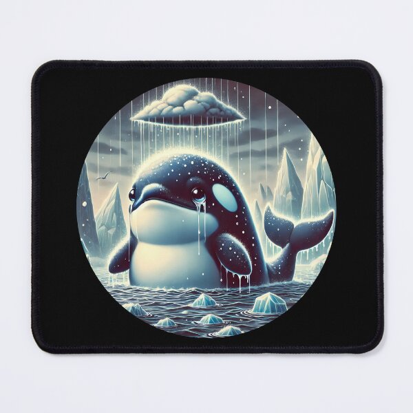 Item preview, Sad Orca in the Freezing Rain designed and sold by Astralia.