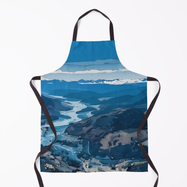 Item preview, Mount Saint Helens River Valley (Graphic) designed and sold by flyscenicair.