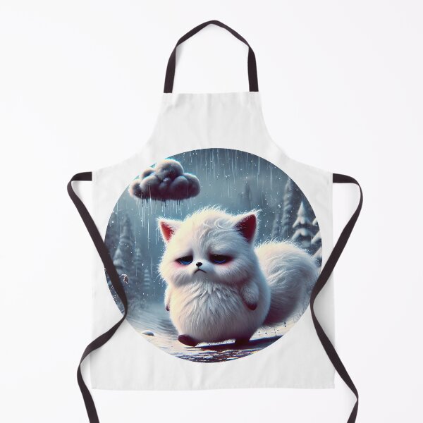 Item preview, Sad Arctic Fox in the Freezing Rain designed and sold by Astralia.