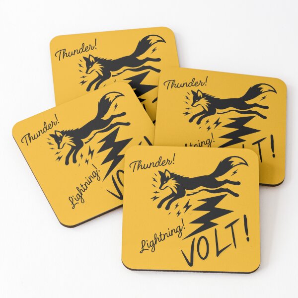 Item preview, Thunder Lightning Volt Fox designed and sold by Living Warrior Designs.